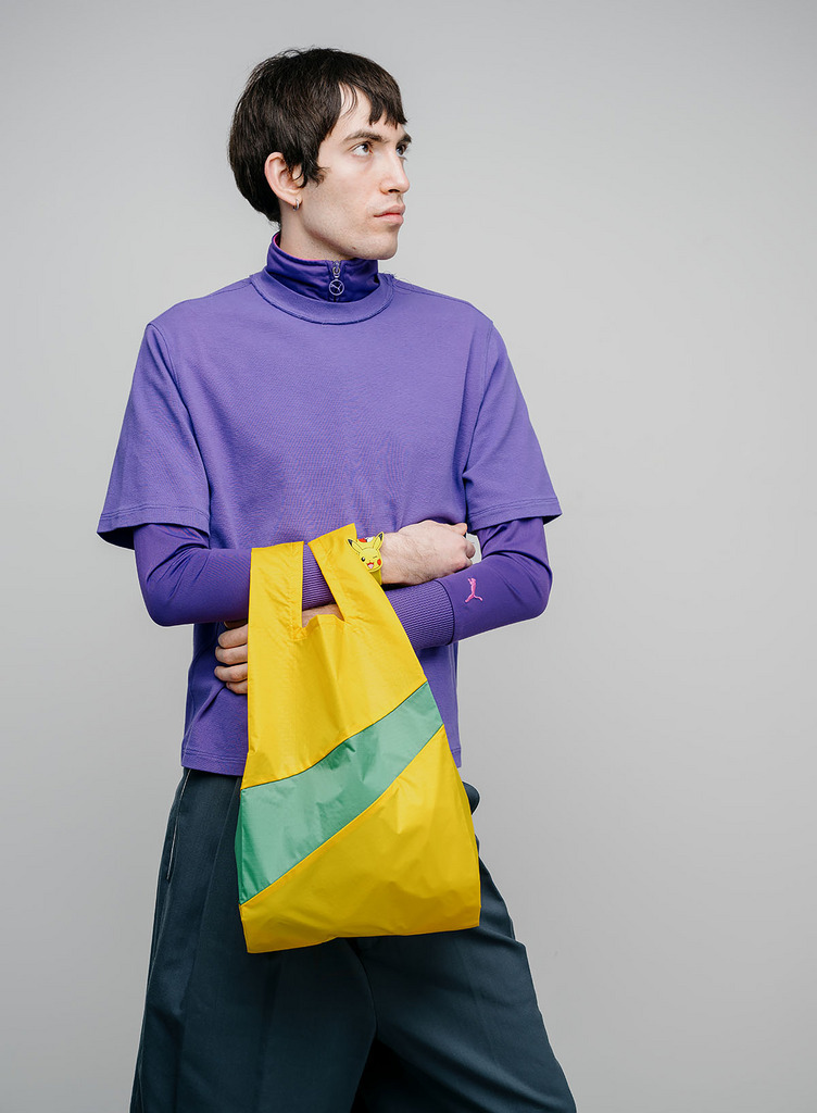 The New Shopping Bag 詳細画像 Sunflower & Holly Green 3