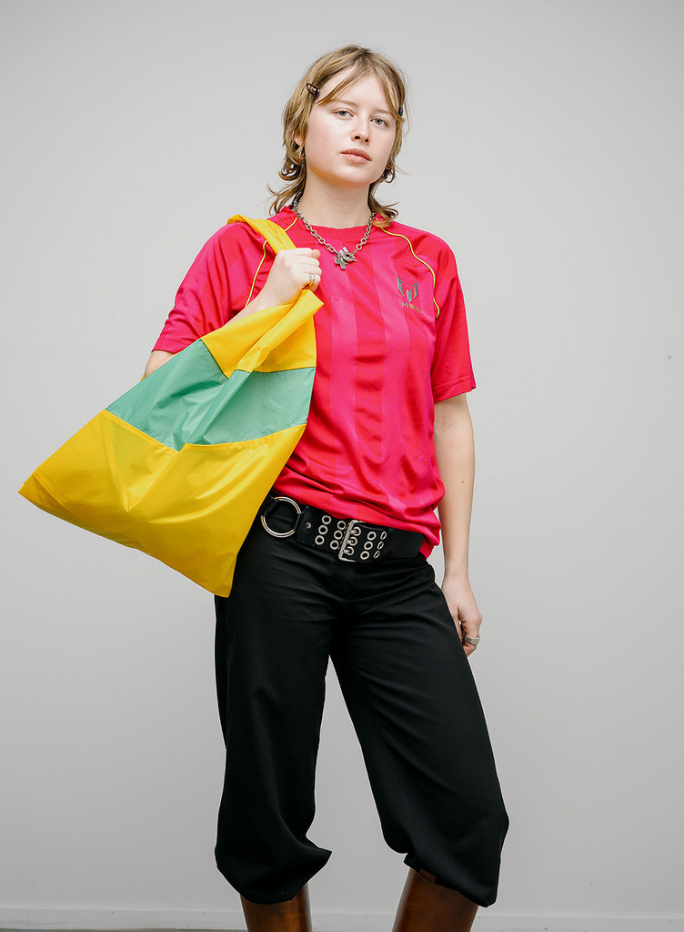 The New Shopping Bag 詳細画像 Sunflower & Holly Green 3