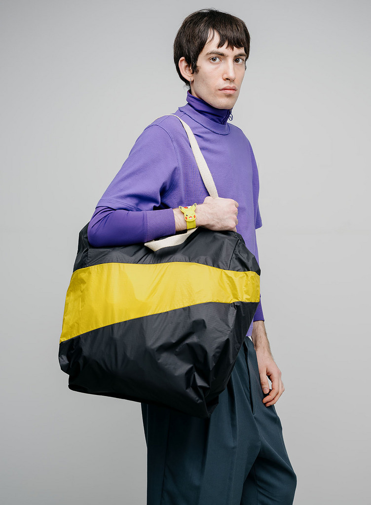 The New Stash Bag 詳細画像 Black & Sunflower 3