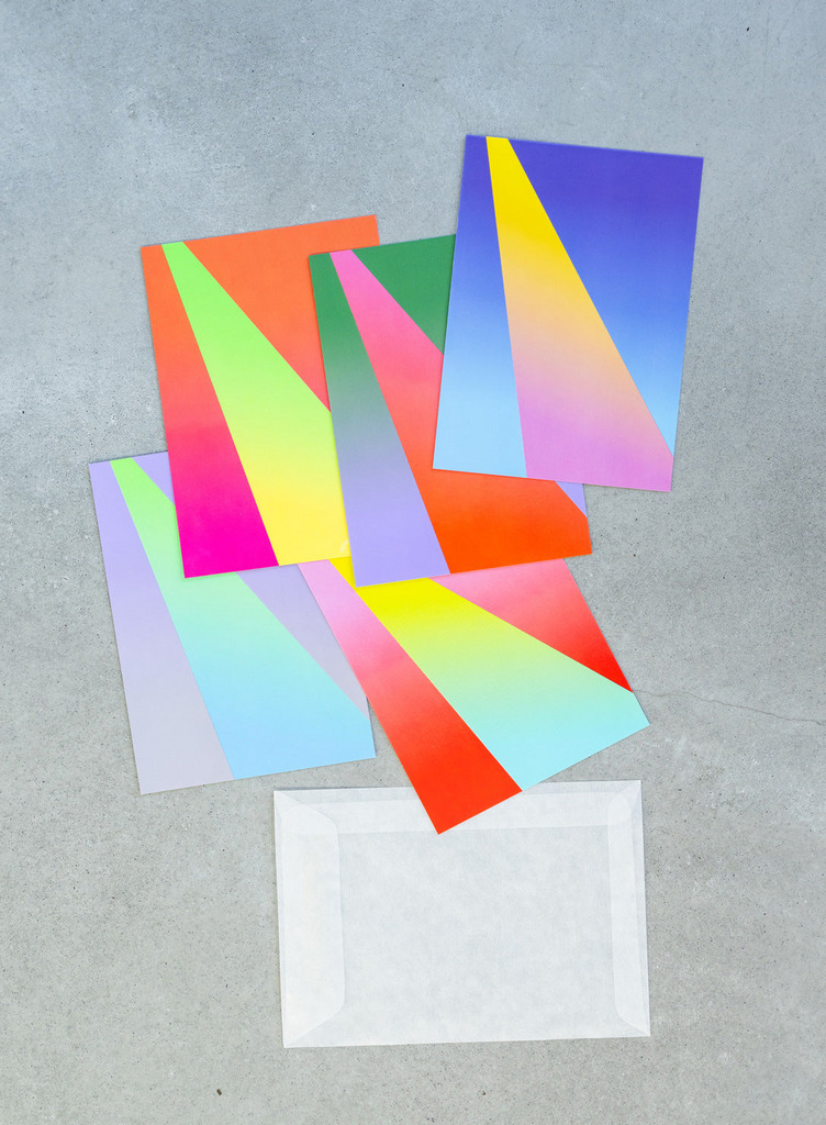 75B Gradient Postcard - set of 5 詳細画像 75B Gradient Postcard SET OF 5 4