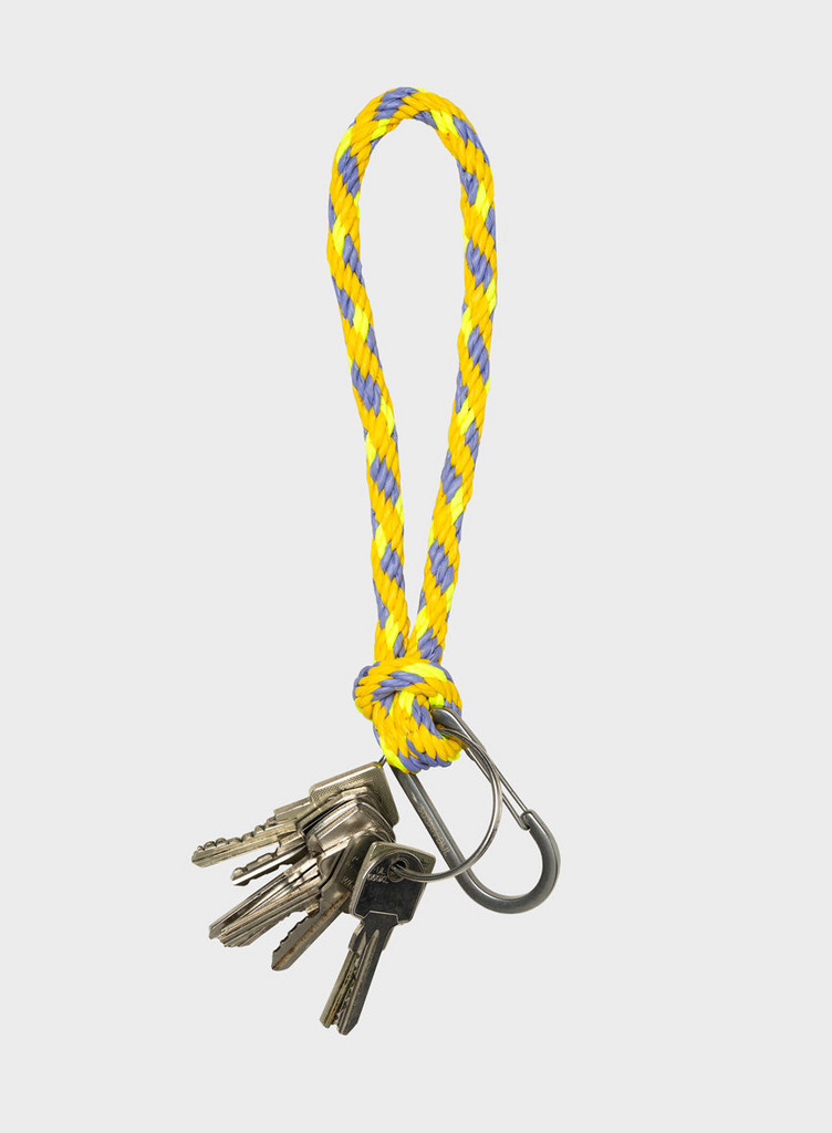 The New Keychain Kumihimo 詳細画像 Treble & Fluo Yellow 3