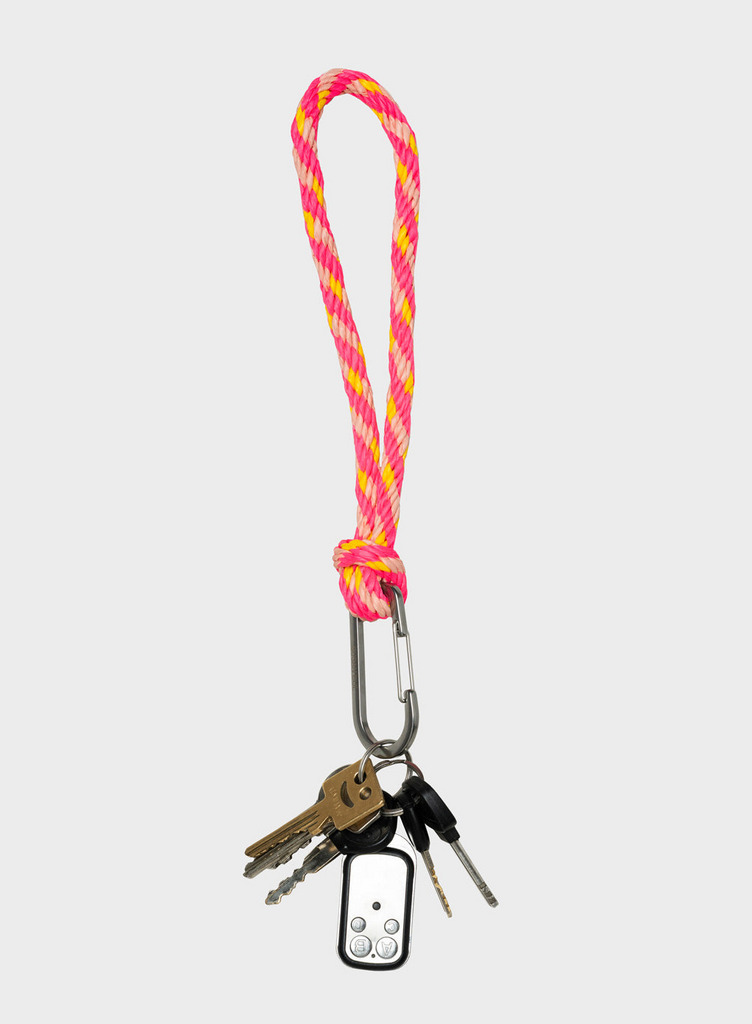 The New Keychain Kumihimo 詳細画像 Tone & TV Yellow 3