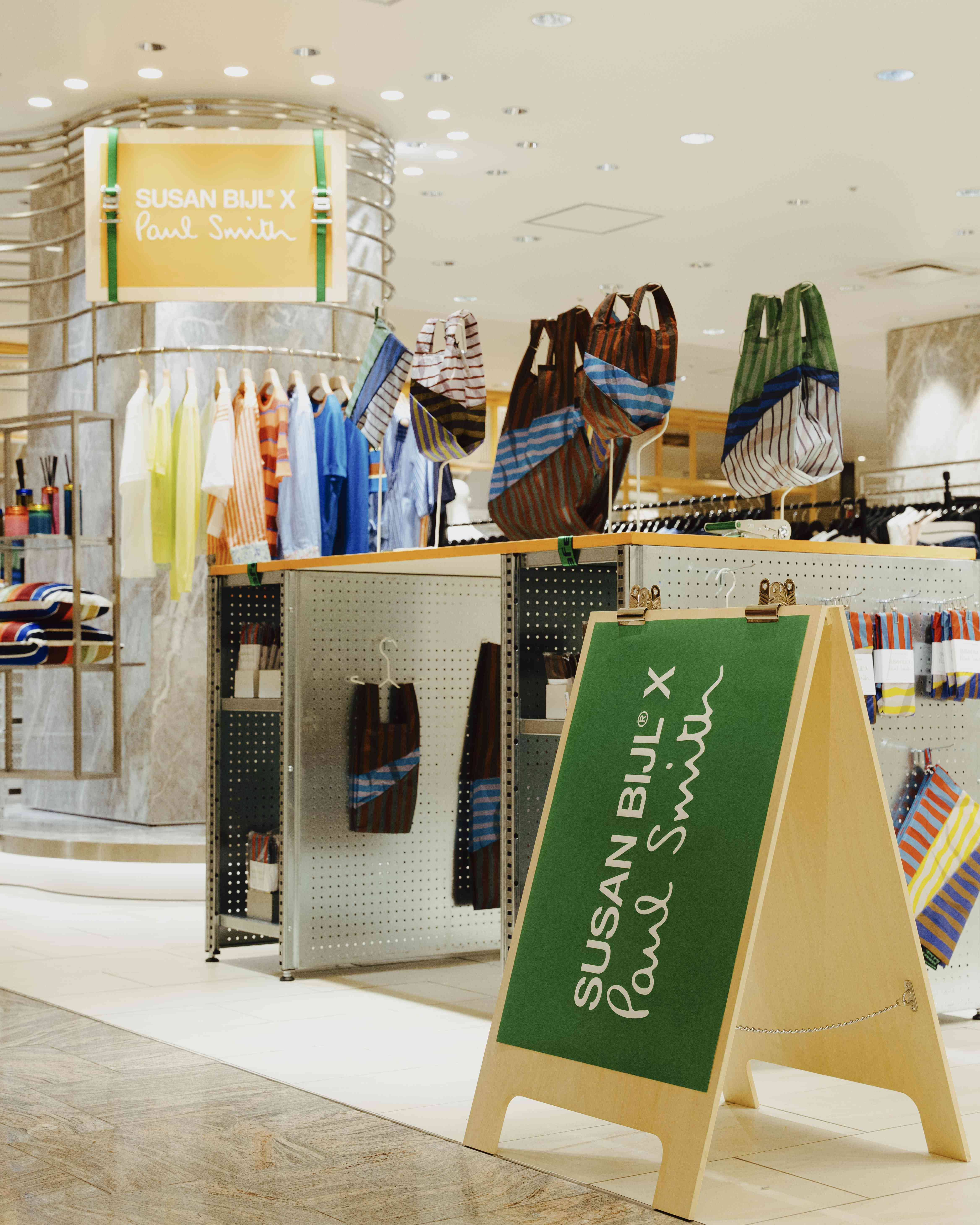 Arigato! SUSAN BIJL X Paul Smith ポップアップストア